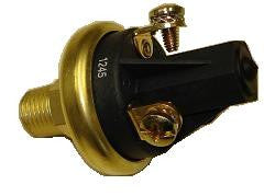 Switch that senses a dirty vapor eliminator filter